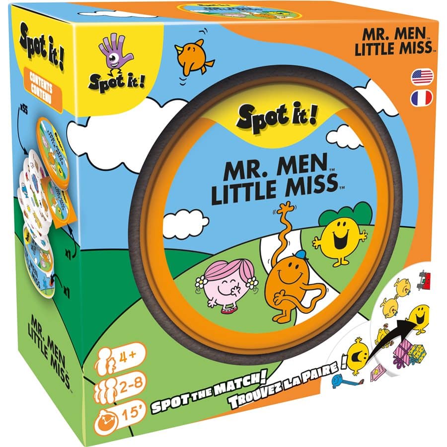 Spot It! Dobble Mr. Men & Little Miss image 0